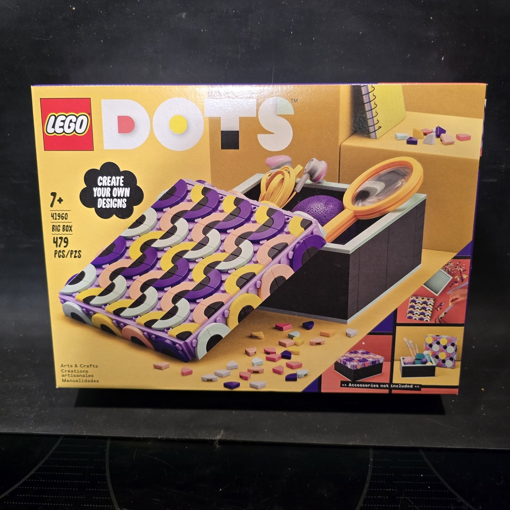 LEGO DOTS "BIG BOX" Creative Box - Purple, Yellow, Black, White